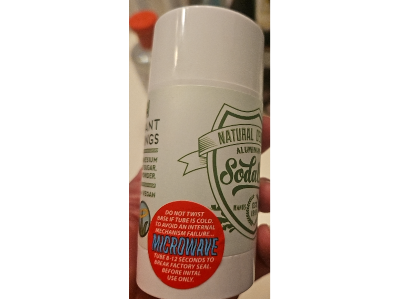 Aloelujah By Soda Wax Natural Deodorant, 3.3 oz/93 g