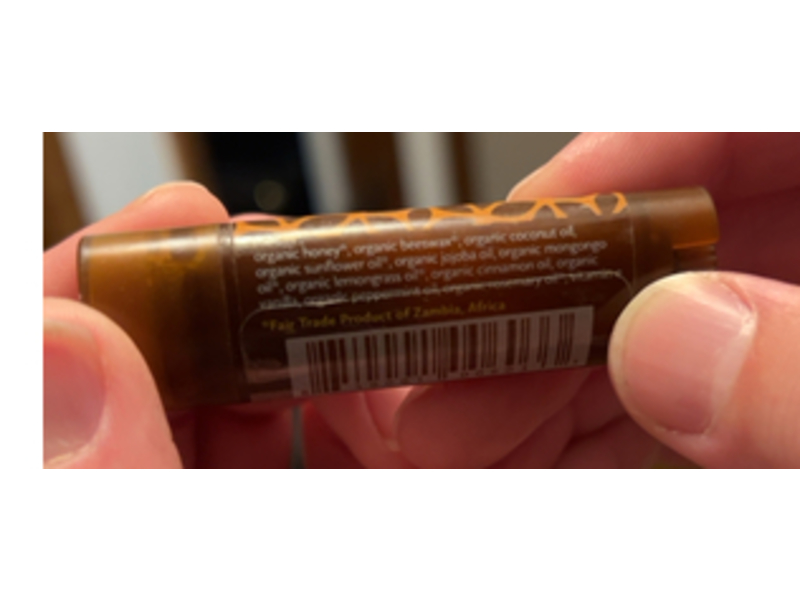 Zambeezi Organic Beeswax Honeybalm, 0.15 oz/4.25 g