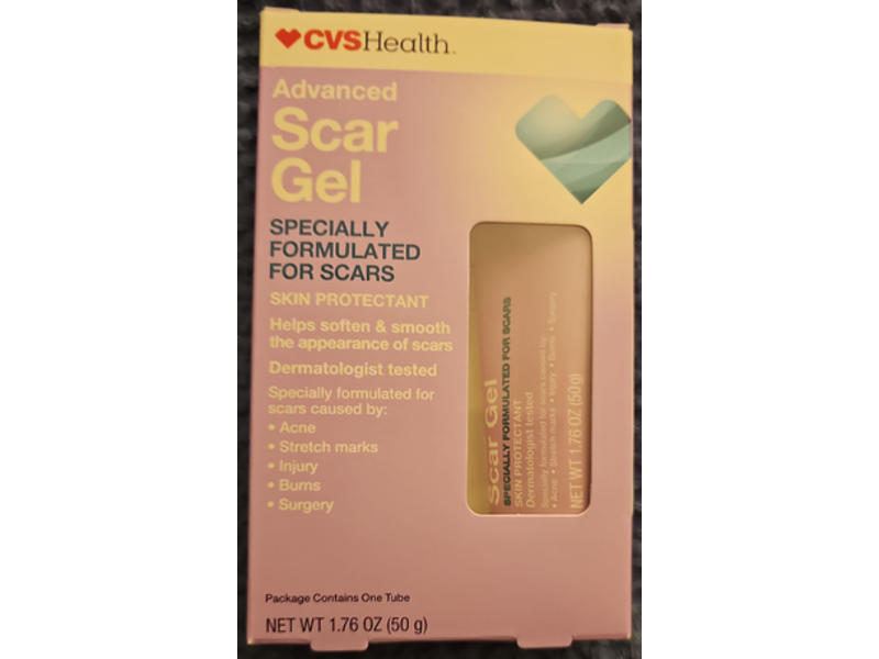 CVS Health Advanced Scar Gel, 1.76 oz/50 g