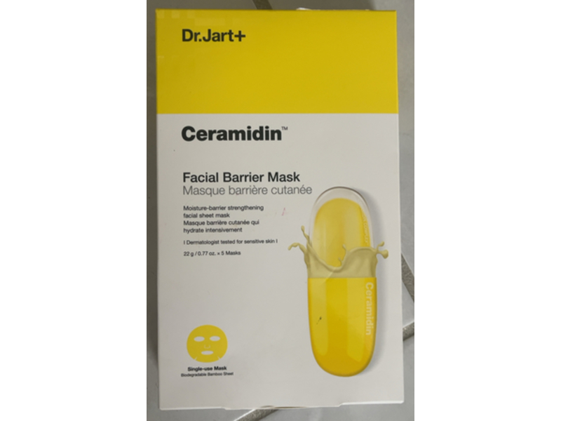 Dr. Jart+ Facial Barrier Mask, Ceramidin, 0.77 oz/22 g