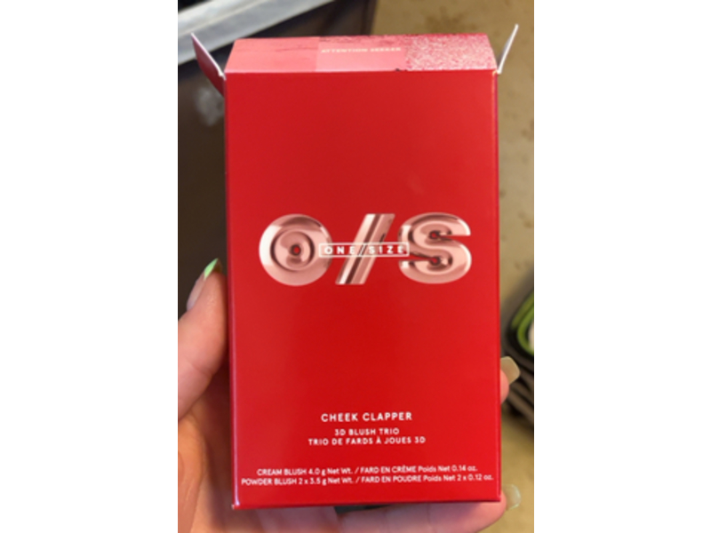 One/Size Beauty Beauty Cheek Clapper 3D Blush Trio, Gworly Pop