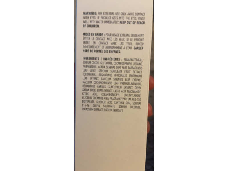 Monat Be Purified Clarifying Cleanser, Glycolic Acid & Niacinamide, 4 fl oz/120 mL