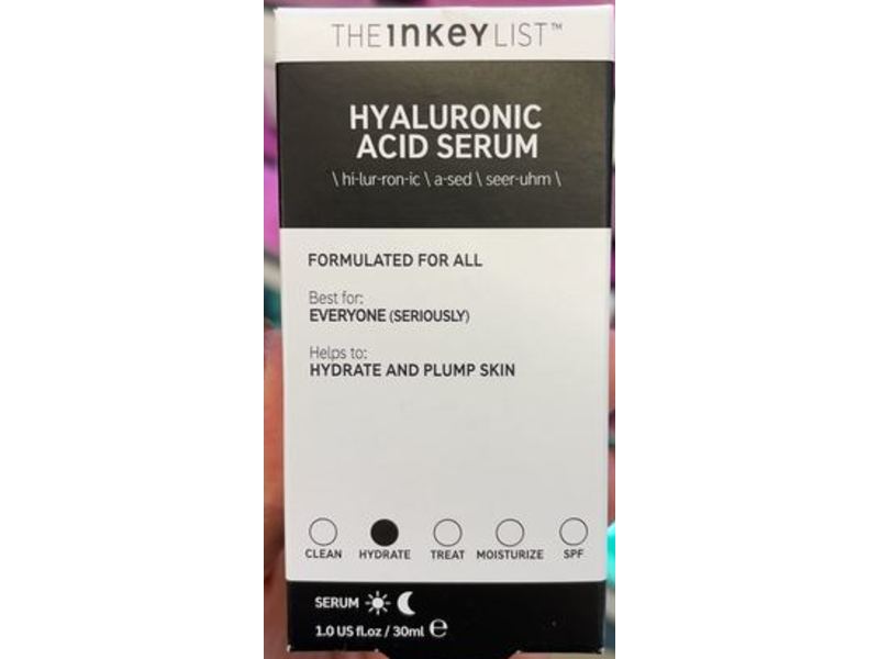 The Inkey List Hyaluronic Acid Serum, 1.0 fl oz/30 mL