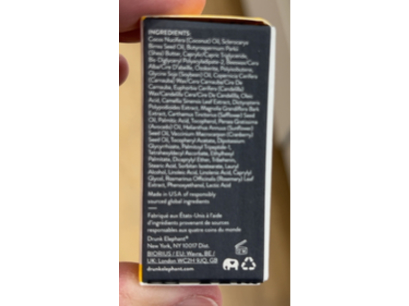 Drunk Elephant Lippe Balm, 0.13 oz/3.7 g