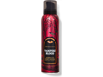 Bath & Body Works Vampire Blood Shimmer Fizz Body Lotion, Vitamin E, 3.5 oz/100 g