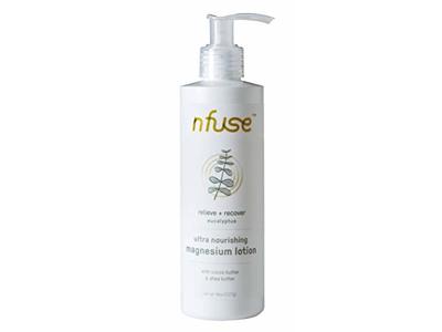 nfuse Magnesium Body Lotion, Cocoa Butter & Shea Butter, 8 oz/237 mL