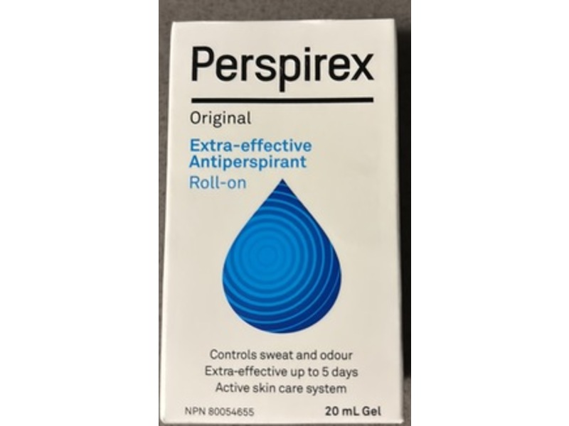 Perspirex Extra-Effective Antiperspirant Roll On, 20 mL