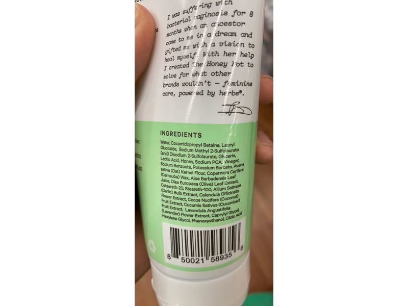 The Honey Pot Company Soothing Wash, 6 fl oz/177 mL