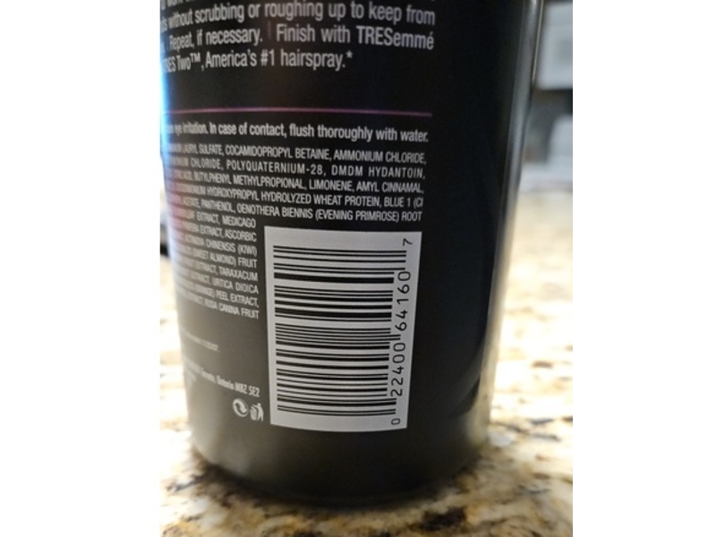 Tresemme Natural Shampoo, Vitamin C & E, 32 fl oz/