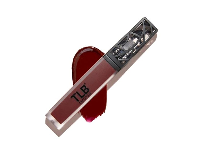 The Lip Bar Nonstop Liquid Matte Lipstick, Rebel Deep Burgundy, 0.24 fl oz/7 mL