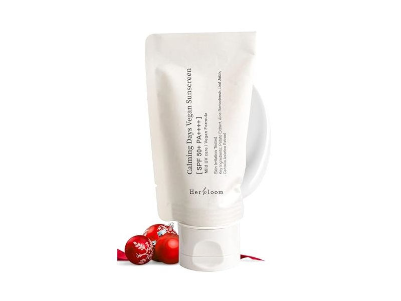 Herbloom Calming Days Vegan Sunscreen, SPF 50+ PA++++, 1.69 fl oz/50 mL