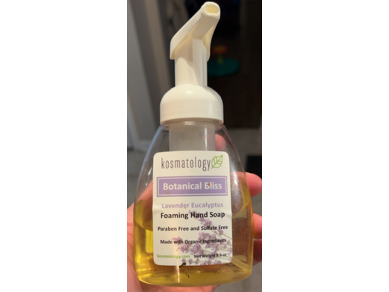Kosmatology Foaming Hand Soap, Botanical Bliss, 8.5 oz