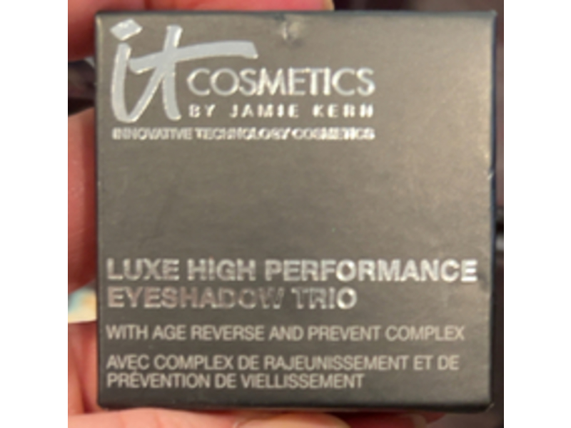It Cosmetics Luxe High Performance Eyeshadow Trio, Matte Luxe, 0.3 fl oz