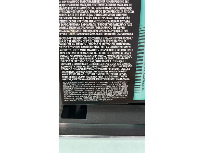 MAC Lash Dry Shampoo Mascara Refresher, 0.22 fl oz/6.5 mL