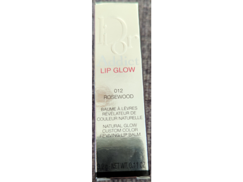 Dior Addict Lip Glow Reviving Lip Balm, 012 Rosewood, 0.11 oz/3.2 g