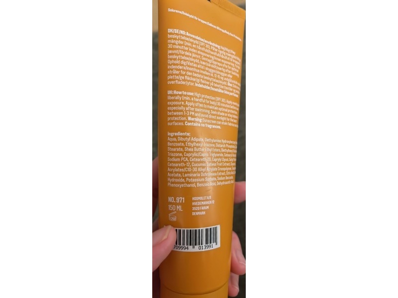 Nilens Jord Body Sun Protection, SPF 30, 150 mL