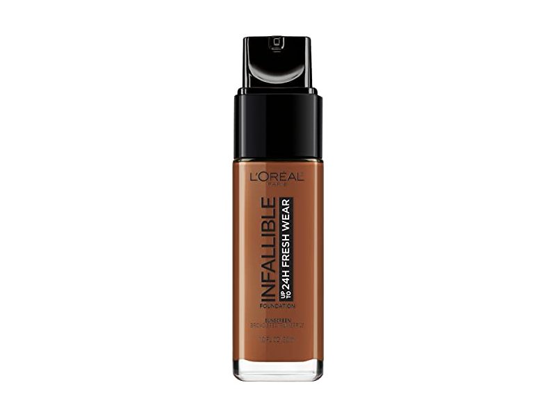L'Oreal Paris Makeup Infallible Up to 24 Hour Fresh Wear Foundation, Deep Golden, 1 fl; Ounce