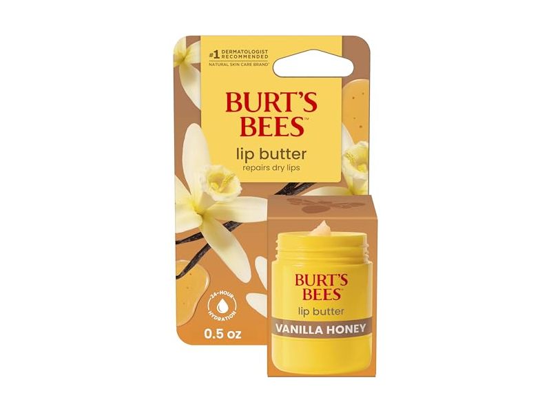 Burt's Bees Lip Butter, Vanilla Honey, 0.5 oz/14.17 g