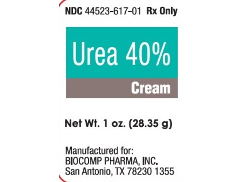 Urea Cream 40%, 1 oz/28.35 g, BioComp Pharma (Rx)