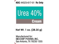 Urea Cream 40%, 1 oz/28.35 g, BioComp Pharma (Rx) - thumbnail 1