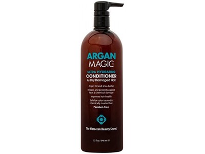 Argan Magic Ultra Hydrating Conditioner for Dry Damaged Hair, 32 fl oz