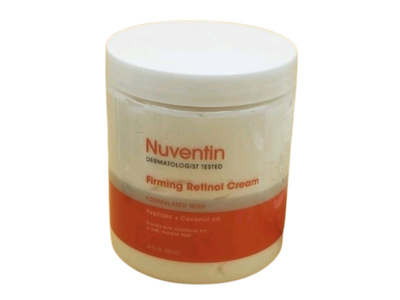 Nuventin Firming Retinol Cream, Peptides + Coconut Oil, 20 fl oz/591 mL