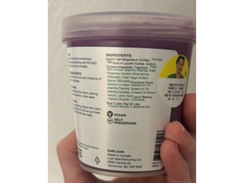 Lush Magic Crystals Body Scrub, 10.5 oz/300 g