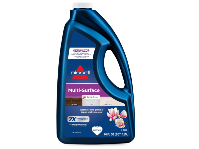 Bissell Multi-Surface Floor Cleaning, Spring Breeze Scent, 64 fl oz/1.86 L
