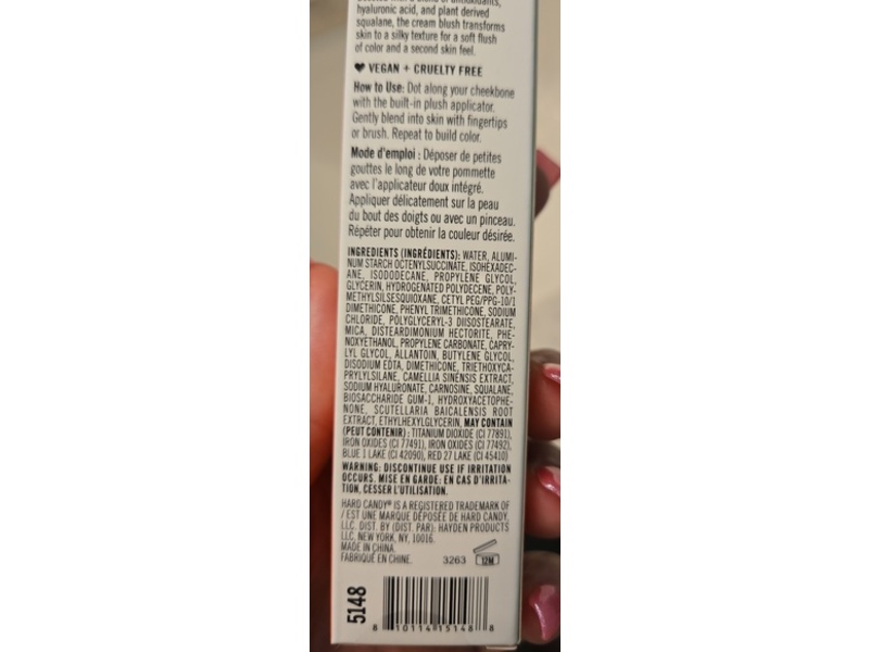 Hard Candy Face Off Blurring Blush, Double Take, 0.33 fl oz/10mL