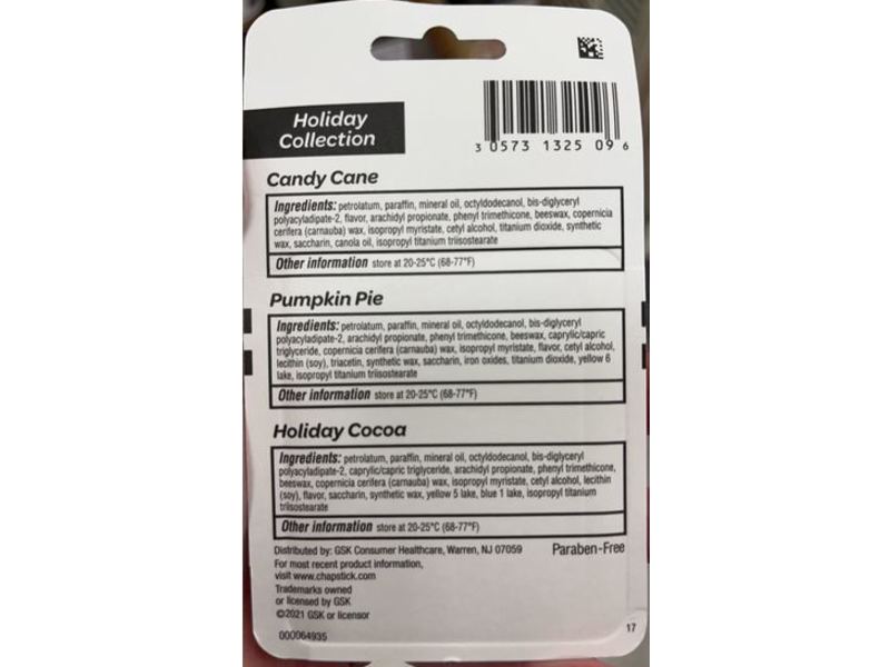 Chap Stick Lip Balm, Pack Of 3