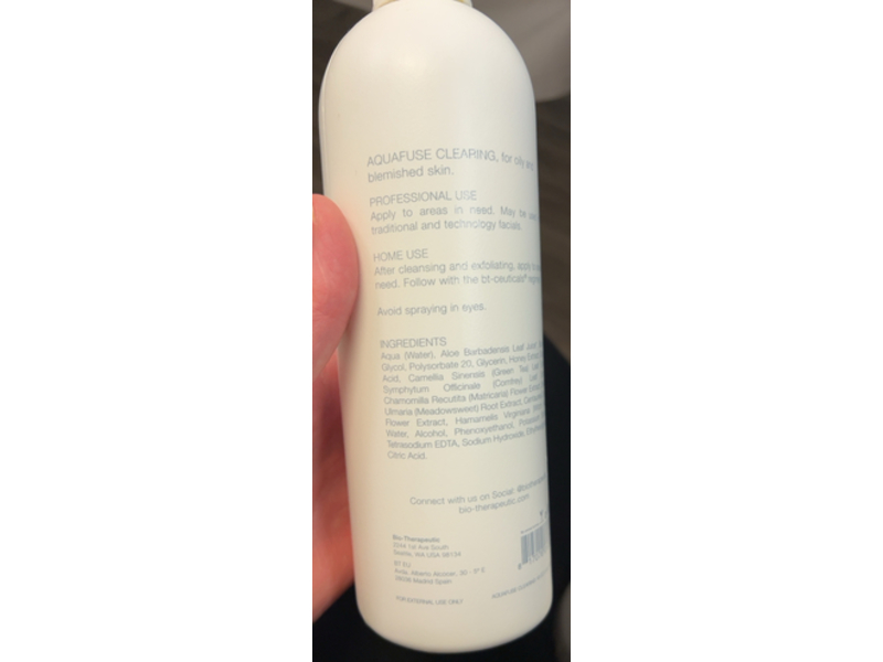 Bio-Therapeutic Bt-Ceuticals Aquafuse Clearing, 16 fl oz/460 mL