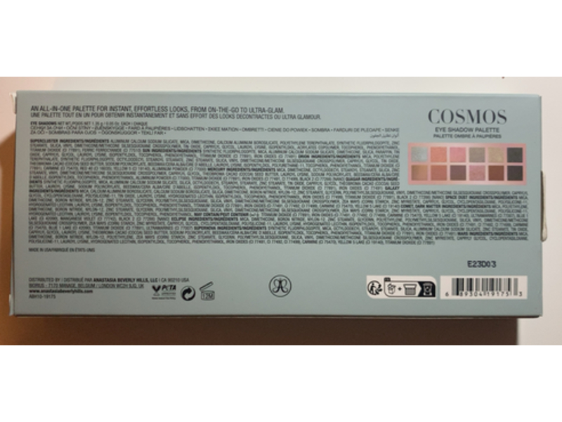 Anastasia Beverly Hills Cosmos Eyeshadow Palette, 0.05 oz/1.35 g