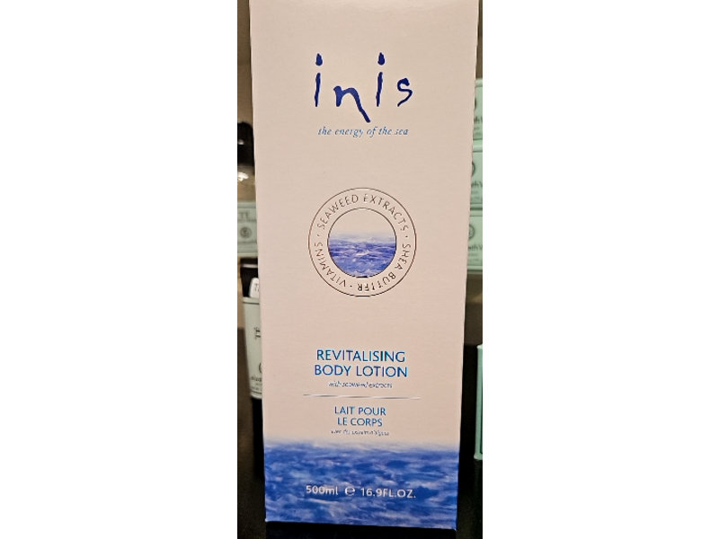 Inis Revitalising Body Lotion, Seaweed Extracts + Shea Butter & Vitamins, 16.9 fl oz/500 mL