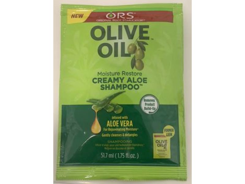 Organic Root Stimulator Olive Oil Creamy Aloe Shampoo, 1.75 fl oz/51.7 mL