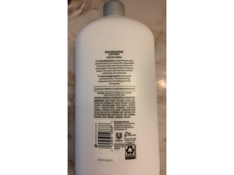Suave Nourishing Body Lotion, Coco Shea, 32 fl oz/946 mL