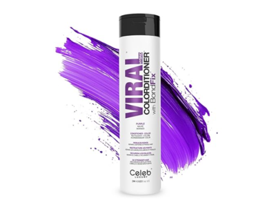 Celeb Luxury Viral Hybrid Colorditioner, Purple, 8.25 fl oz/244 mL