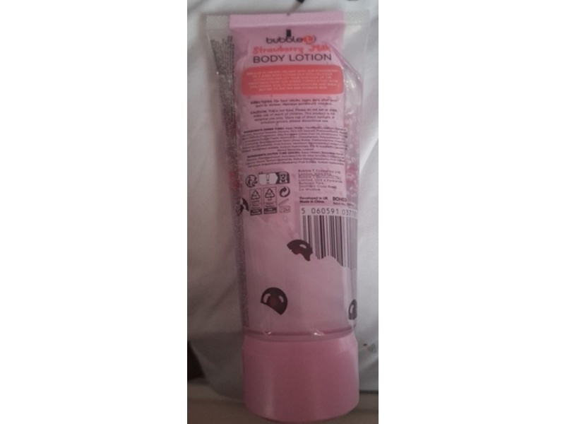 bubble t Boba Edition Body Lotion, Strawberry Milk, 5.07 fl oz/150 mL