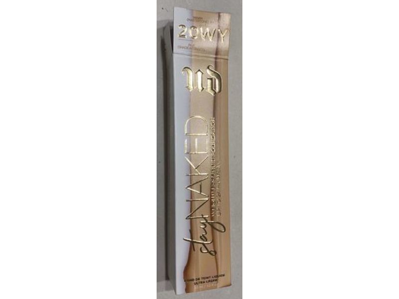 Urban Decay Stay Naked Weightless Liquid Foundation, 20 WY Fair, 1.0 fl oz/30 mL