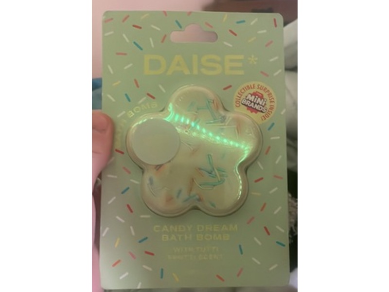 Daise Candry Dream Bath Bomb, Tutti Frutti Scent, 3 fl oz/85 g