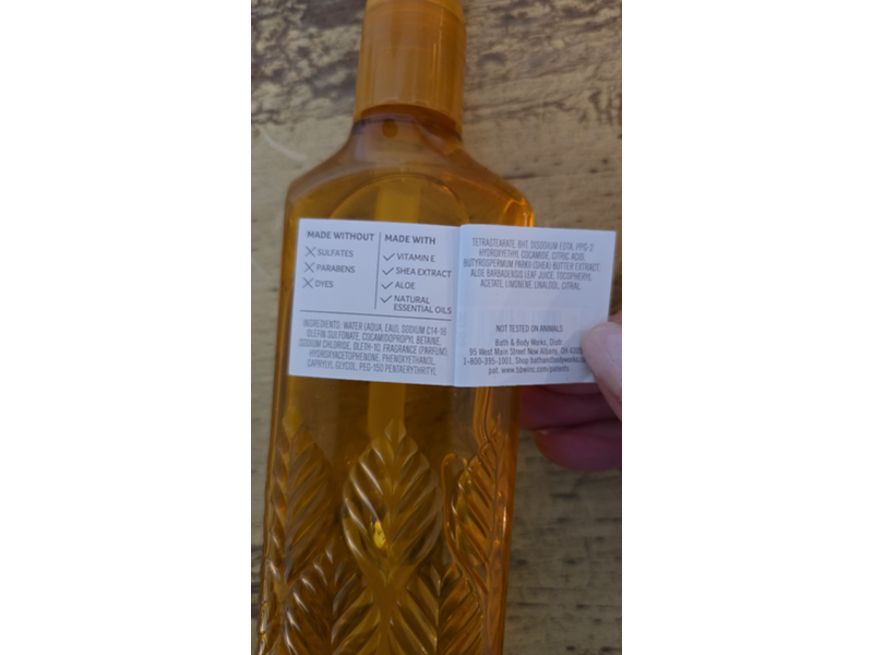 White Barn Cleansing Gel Hand Soap, Sunshine & Lemons, 8 fl oz/236 mL