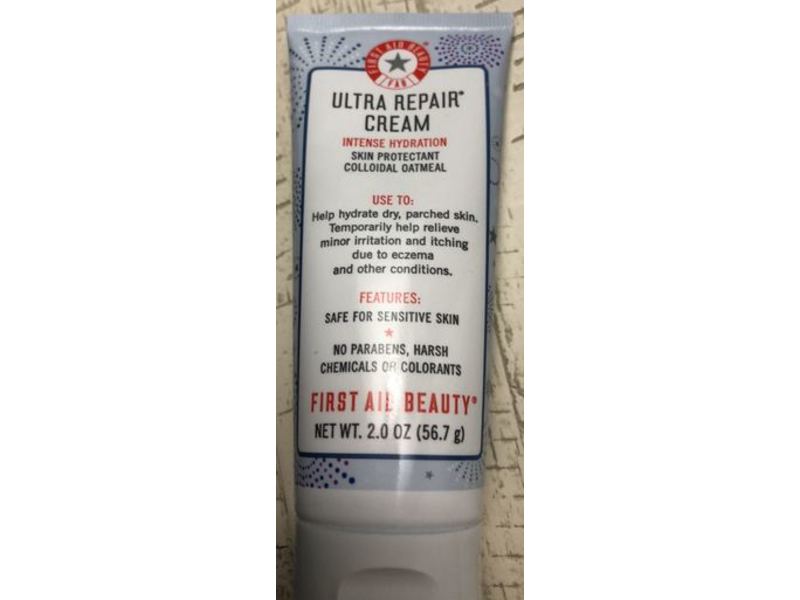 First Aid Beauty Ultra Repair Cream Intense Hydration, 2 oz/56.7 g