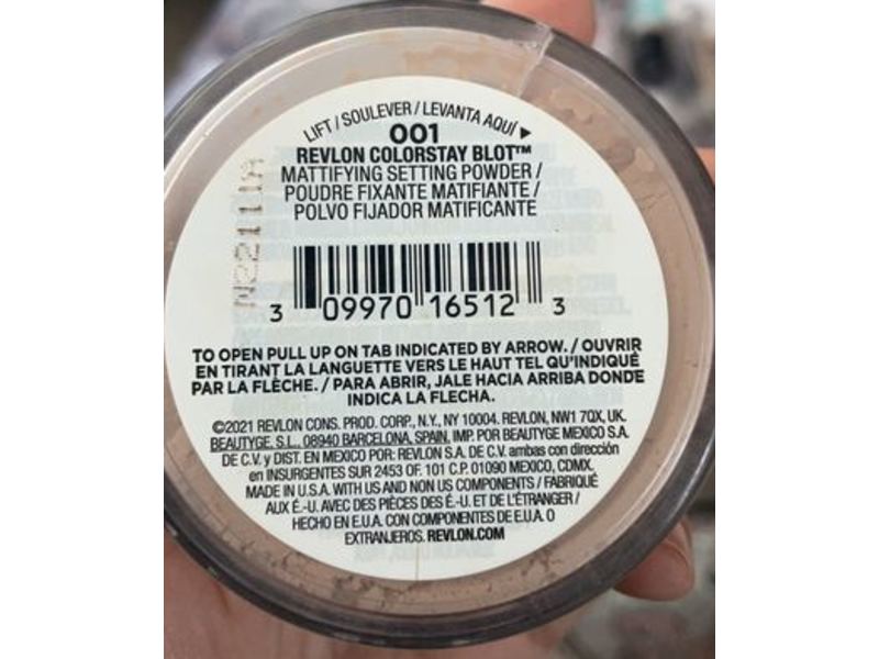 Revlon ColorStay Blot Matte Setting Powder, Superfood Detox Blend, 0.5 oz/15 g