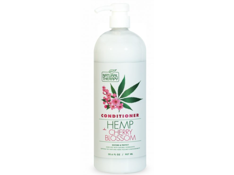 Natural Therapy Hemp Conditioner, Cherry Blossom, 30.6 fl oz/907 mL