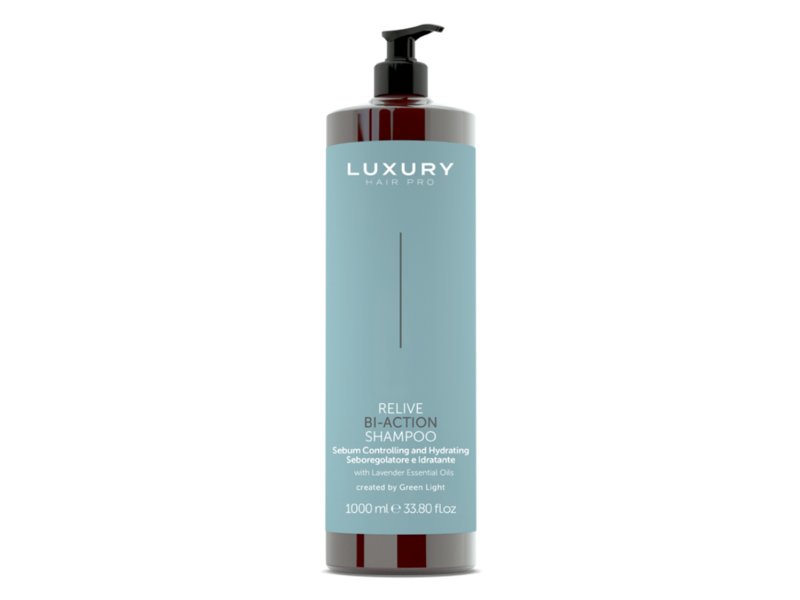 Luxury Hair Pro Relive Bi-Action Shampoo, 33.80 fl oz/1000 mL