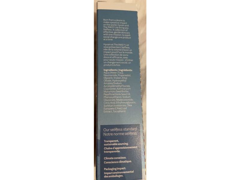 Selfless By Hyram Daily Barrier Support Moisturizer, Niacinamide & Maracuja, 1.7 fl oz/50 mL