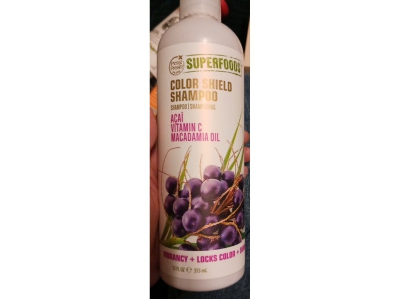 Petal Fresh Pure Super Foods Color Shield Shampoo, Vitamin C & Macadamia Oil, 12 fl oz/355 mL