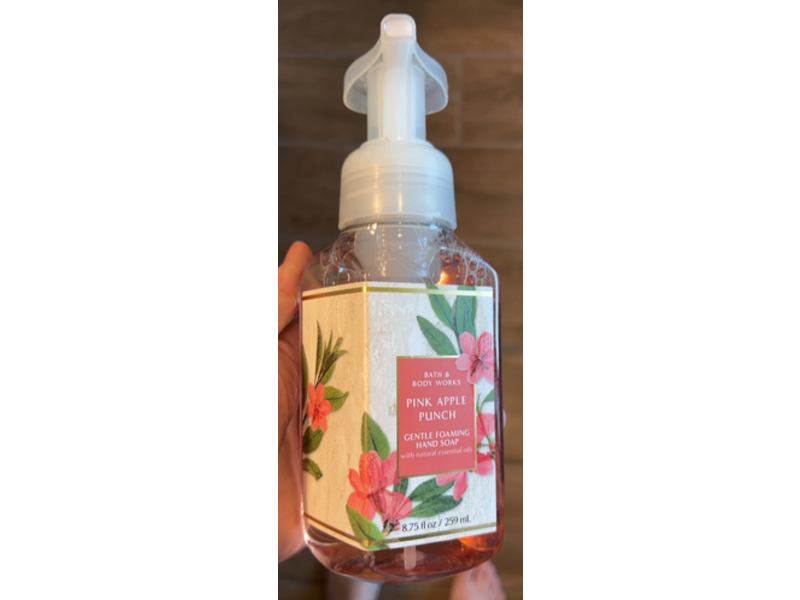 Bath & Body Works Gentle Foaming Hand Soap, Pink Apple Punch, 8.75 fl oz/259 mL