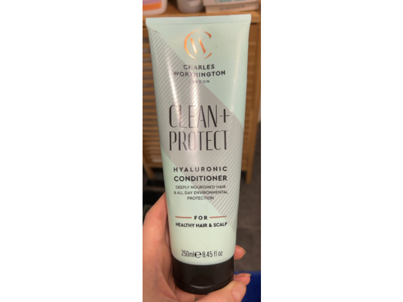 Charles Worthington Clean + Protect Conditioner, Hyaluronic, 8.45 fl oz/250 mL