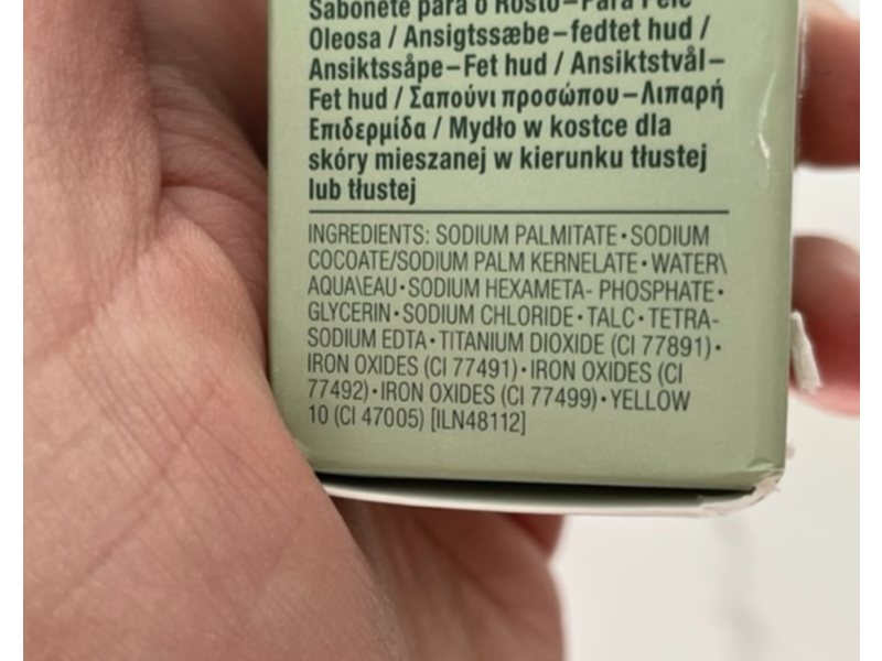 Clinique Facial Soap, Oily Skin Formula, 5.2 oz (150 g)