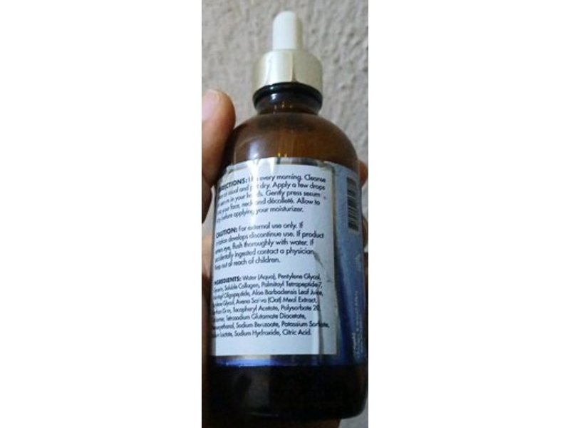 Ani Gold Instant Firming Serum, Collagen & Peptides, 3.75 fl oz/111 mL